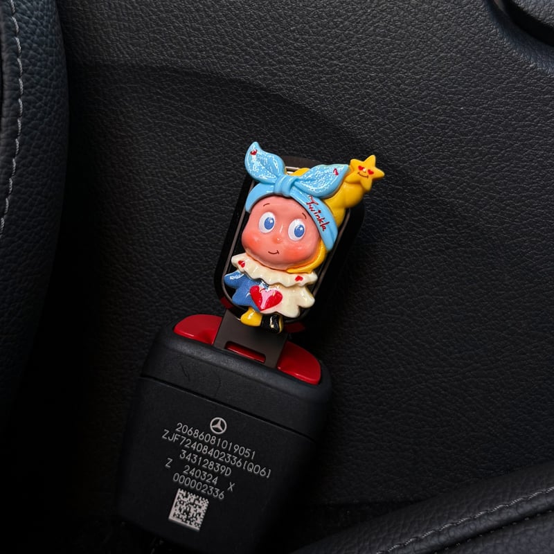 Autóbiztonsági öv hosszabbító, kromált fém, modell Zjbdaqdcp