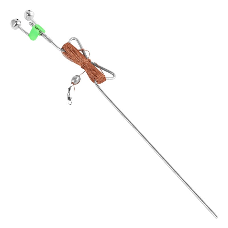 Rozsdamentes acélból készült rugós robbanó horgászhorog automata horgászathoz – tüskés horog, patakban történő horgászatra