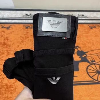 Férfi Slim-Fit stretch denim farmer, középmagasságú derekú, több zseb, 50–70% pamut