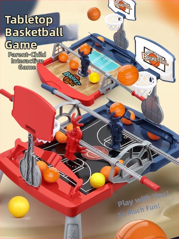 Műanyag asztali kosárlabda játék – asztali kosárlabda játék, 4–6, 7–14 és 15–35 éveseknek