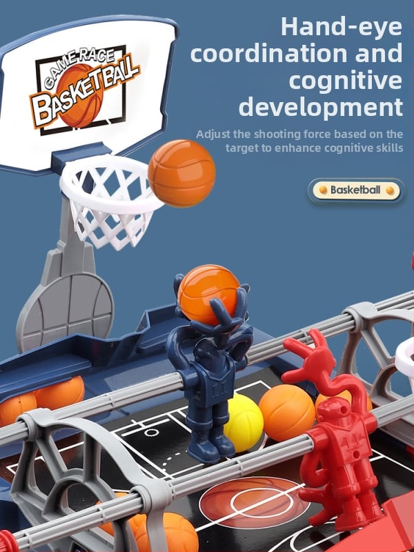 Műanyag asztali kosárlabda játék – asztali kosárlabda játék, 4–6, 7–14 és 15–35 éveseknek