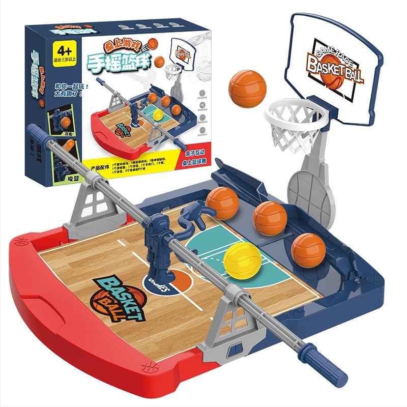 Műanyag asztali kosárlabda játék – asztali kosárlabda játék, 4–6, 7–14 és 15–35 éveseknek