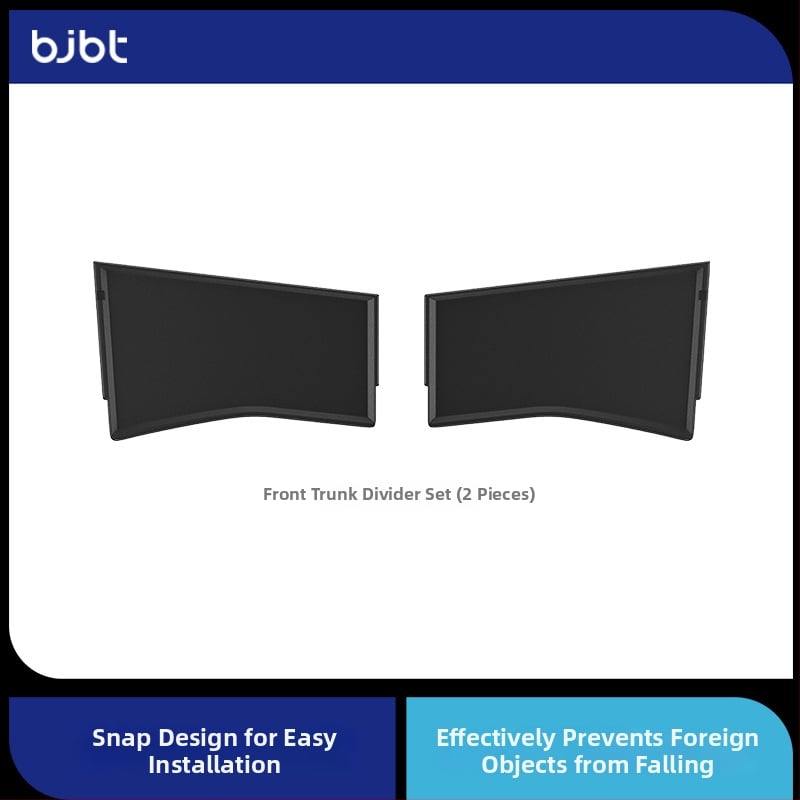 Bjbt elülső csomagtartó elválasztó Tesla Model Y-hez – TPES anyag, Modell: Divider, Engedélyezett magánmárka