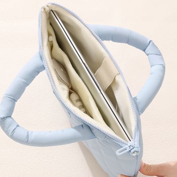 Laptop torbica — izuzetno lagana, otporna na udarce, kompaktna za pohranu; vanjski najlon, unutarnja podstava od poliestera; gradski minimalistički stil.