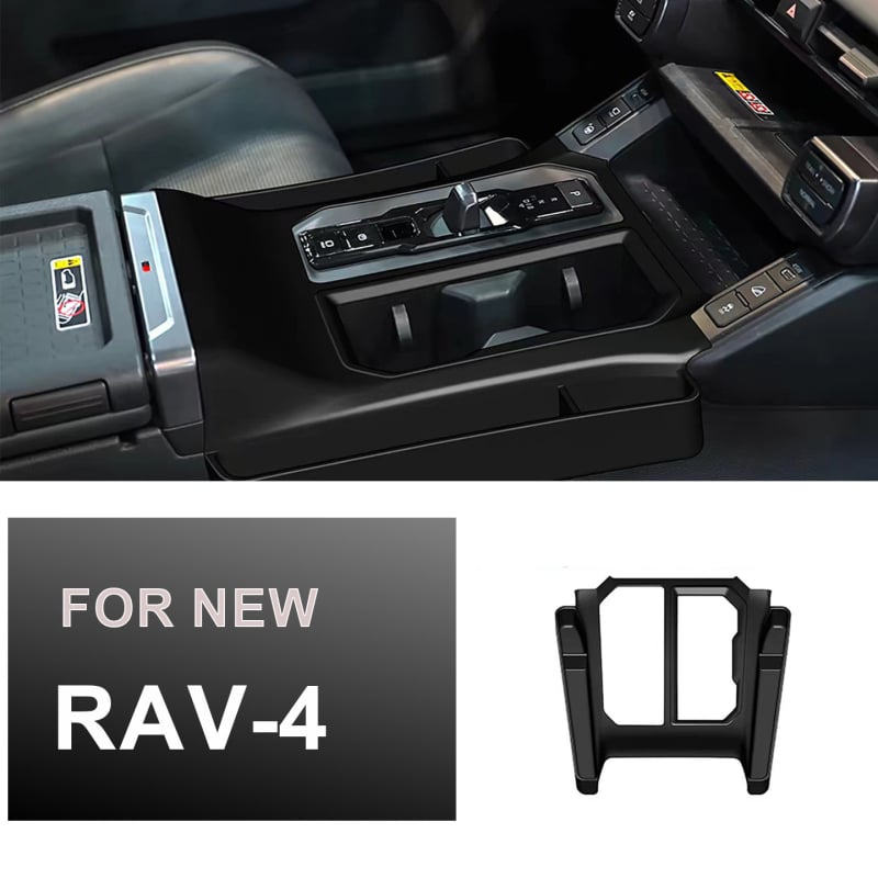 Szilikon váltópanel védő Toyota RAV4 26. generáció – középső konzol anti-slip tárolópad és pohártartó