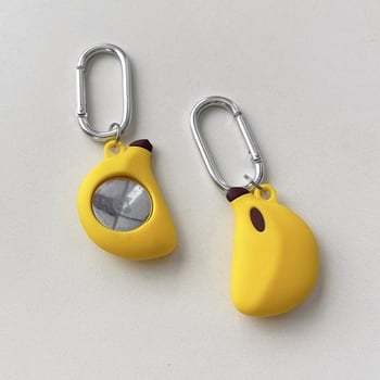 Ultron Airtag banán alakú tok — szilikon puha héj, rajzfilmszerű stílus