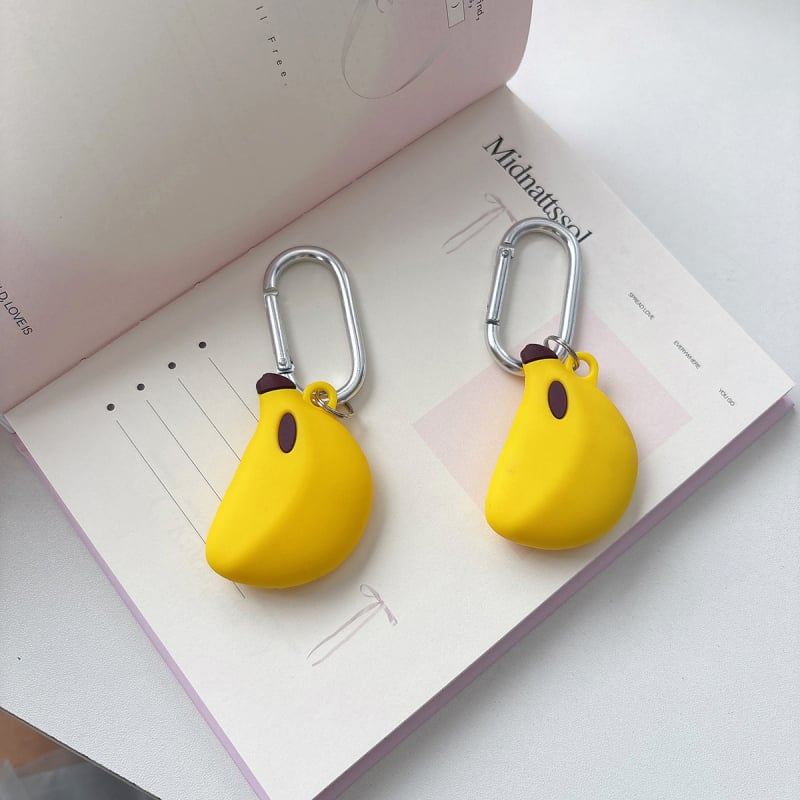 Ultron Airtag banán alakú tok — szilikon puha héj, rajzfilmszerű stílus