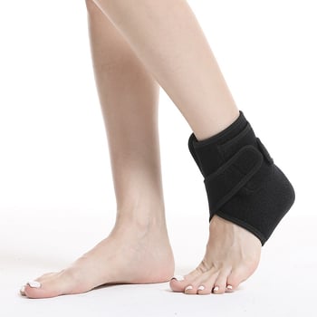 Bokaszorító infravörös fűtéssel és elektromos melegítéssel a bokasérülés gyógyítására; felnőttek számára, alkalmas futballhoz, futáshoz és kerékpározáshoz.