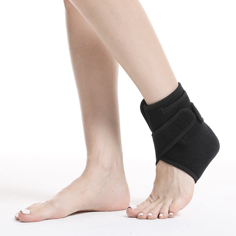 Bokaszorító infravörös fűtéssel és elektromos melegítéssel a bokasérülés gyógyítására; felnőttek számára, alkalmas futballhoz, futáshoz és kerékpározáshoz.