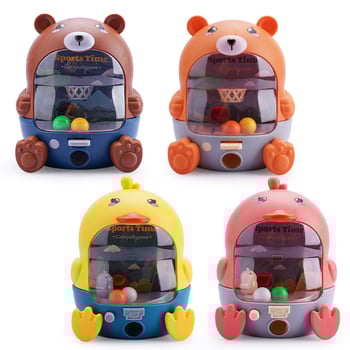 Gyerekeknek szóló interaktív asztali sportjáték mini kosárlabda és mini futball elemekkel • Anyag: műanyag • 7–14 év • Beltéri szabadidős játék • Fejleszti az érzelmeket, a látást és az intelligenciát, a fogást, szülő-gyerek interakció