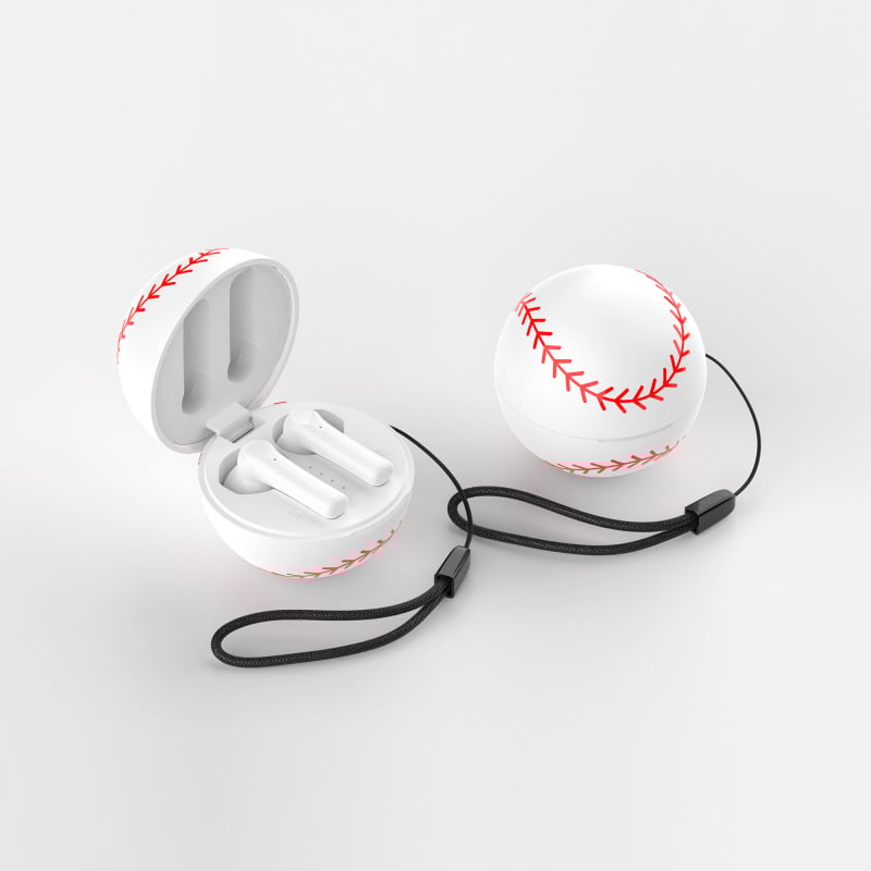 World Cup labdarúgó Bluetooth fülhallgató — egyéni modell, testre szabható, fél-in-ear kialakítás, Bluetooth 5.4, 10 m hatótávolság, 4–8 óra üzemidő, vízálló