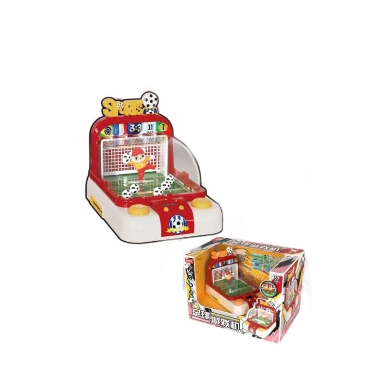 Gyermekek asztali futballjátéka – akadályokkal teli kaland, szellemi fejlődés, kéz- és szem koordináció, interaktív kormánykerék játék; műanyag • Baiyou • Beltéri használat • 4–6 évesek • Ablakos, színes doboz