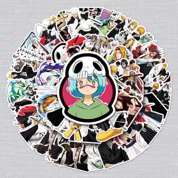 Death Graffiti matrica készlet, 50 lap, vízálló, DIY személyre szabáshoz telefontokhoz, gördeszkára és poggyászra, ofszet nyomtatás