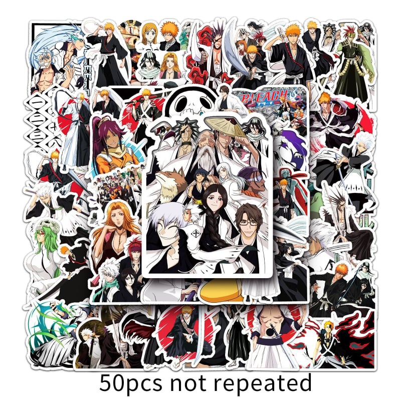 Death Graffiti matrica készlet, 50 lap, vízálló, DIY személyre szabáshoz telefontokhoz, gördeszkára és poggyászra, ofszet nyomtatás