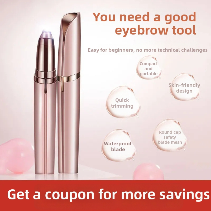 Elektrické zariadenie na tvarovanie obočia, napájanie USB, hmotnosť 75 g, určené pre domáce použitie