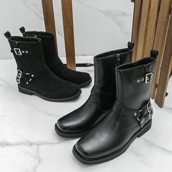 Martin csizmák felnőtteknek – magas szárú, hegyes orrú, cipzáros; bőr, uniszex; külső: marhabőr; belső: báránybőr; bélés: gyapjú-kasmír; talp: gumi.