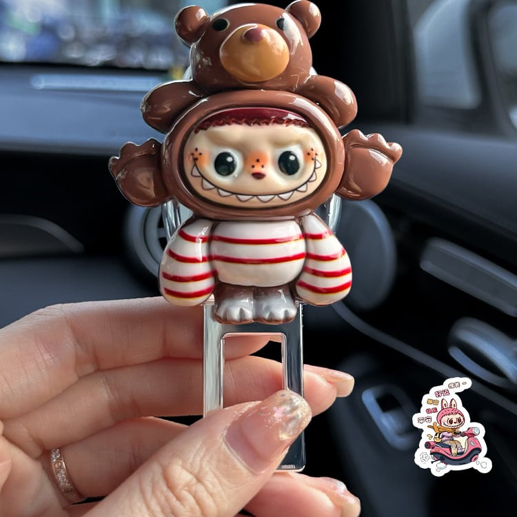 Shuaihao autóbiztonsági öv kiegészítő csatlakozó dekoráció - hátsó ülés rögzítő villás fejjel, modell AL942014966234, Típus: Egyéb