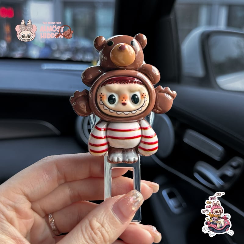 Shuaihao autóbiztonsági öv kiegészítő csatlakozó dekoráció - hátsó ülés rögzítő villás fejjel, modell AL942014966234, Típus: Egyéb