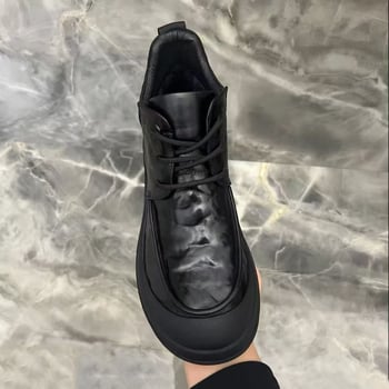 Martin bakancs télre - középmagas szár, pamut bélés, kör alakú orr, gumírozott talp, előfűzés, csúszásmentes, meleg