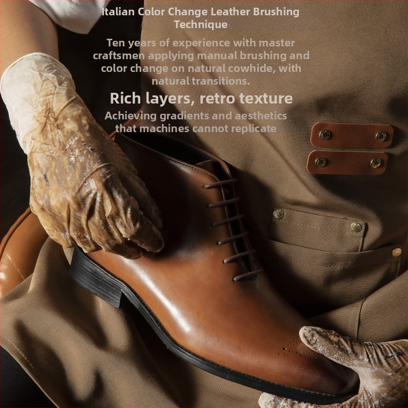 Martin bakancsok valódi bőrből, gumitalp, középmagas, négyszögletes orrú