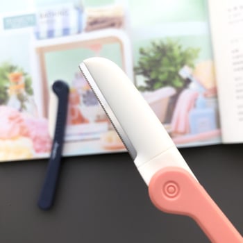 Szemöldök vágó kés – csúszásmentes, összecsukható kialakítás, rozsdamentes acél, éles heg, Márka: KINEPIN/Today’s Escape, Eredet: Guangzhou