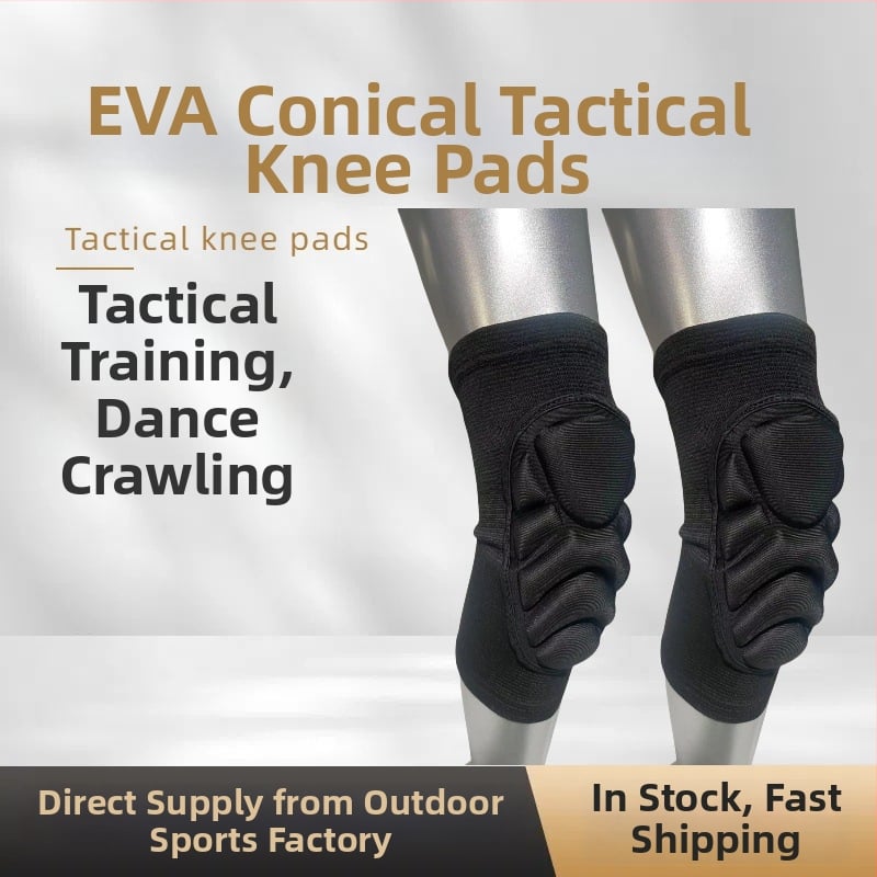 Bingao Taktikai térd- és könyökvédő készlet – Spandex és szivacs anyaggal, univerzális használatra a jóga során