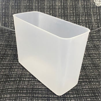 Autóba való szemetes átlátszó hengerrel, vízálló műanyag kivitel, modell 158196816