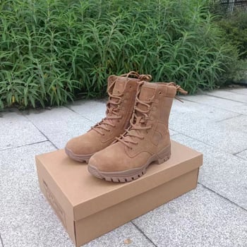 Magas szárú bakancs, gumi talp, vízálló, légáteresztő, könnyű EVA belsőbetét