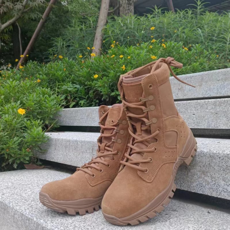 Magas szárú bakancs, gumi talp, vízálló, légáteresztő, könnyű EVA belsőbetét