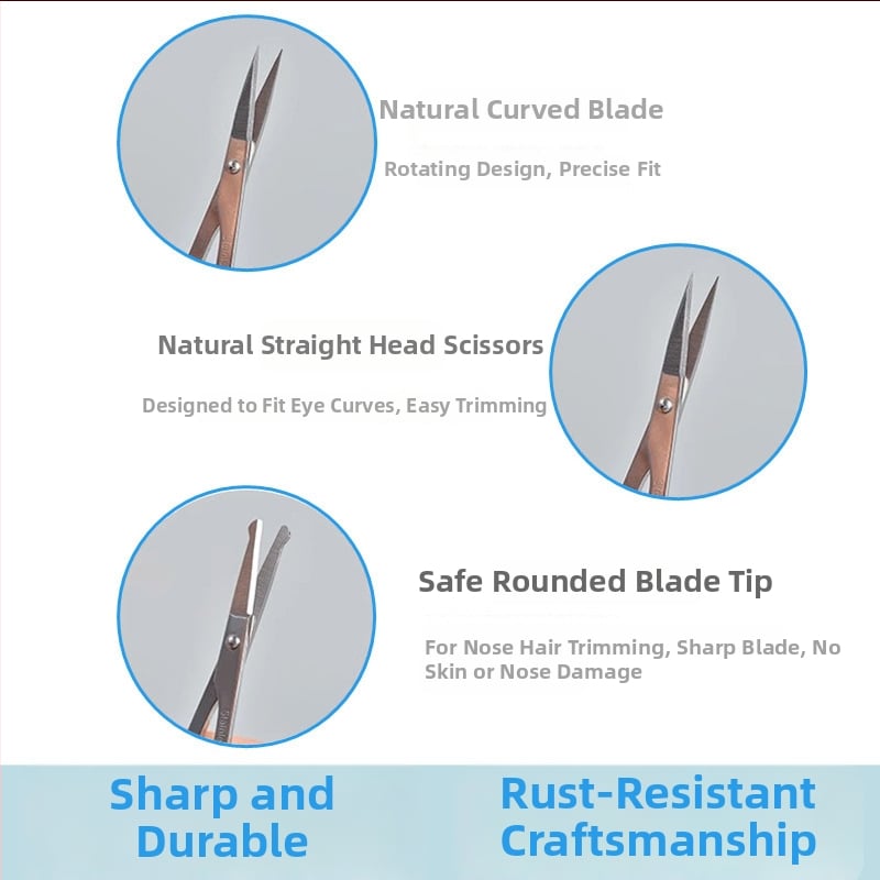 Shuangling Szemöldök-trimmer – Rozsdamentes acél, Eszköz szemöldökökhöz