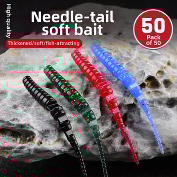 Bear King Mäkká nástraha s ihlovým chvostom – umelá nástraha pre bass, tilapia a sunfish