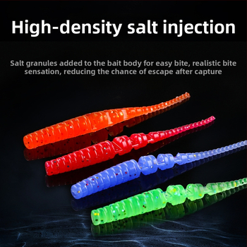 Bear King Mäkká nástraha s ihlovým chvostom – umelá nástraha pre bass, tilapia a sunfish