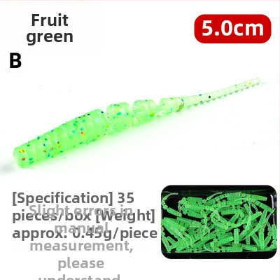 Bear King Mäkká nástraha s ihlovým chvostom – umelá nástraha pre bass, tilapia a sunfish