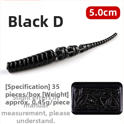 Bear King Mäkká nástraha s ihlovým chvostom – umelá nástraha pre bass, tilapia a sunfish