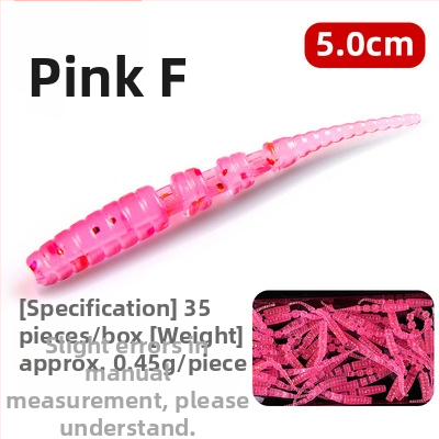 Bear King Mäkká nástraha s ihlovým chvostom – umelá nástraha pre bass, tilapia a sunfish