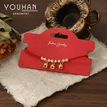 Youhan réz karkötő, elektroplakolt felület, geometriás stílus