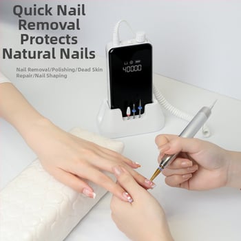 Köröm polírozó - brushless motor, elektromos, elhalt bőr eltávolítása, modell 810