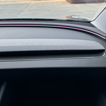 Tesla Model Y központi panel dekoratív matricái | Légventil védő panel | Anyag: műanyag | Modell: 01 | Márka: LUBIAO