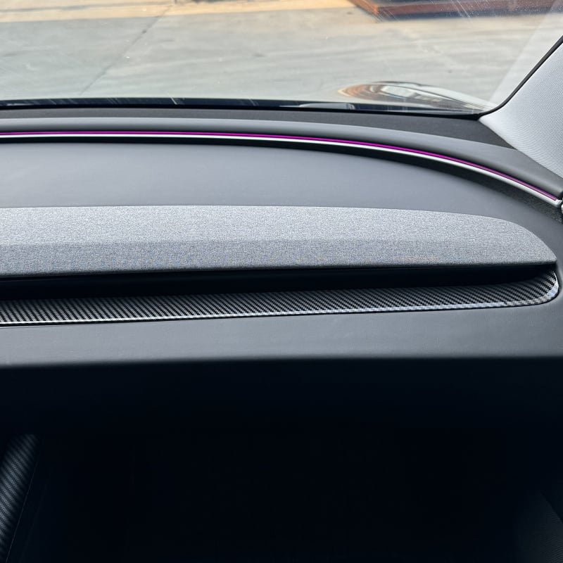 Tesla Model Y központi panel dekoratív matricái | Légventil védő panel | Anyag: műanyag | Modell: 01 | Márka: LUBIAO