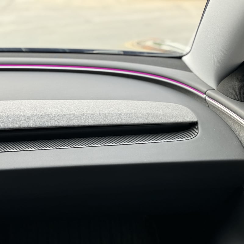 Tesla Model Y központi panel dekoratív matricái | Légventil védő panel | Anyag: műanyag | Modell: 01 | Márka: LUBIAO