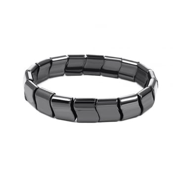 Antisztatikus karkötő ívelt epeköves kővel, mágneses terápia, vezeték nélküli működés, 2024 nyári megjelenés