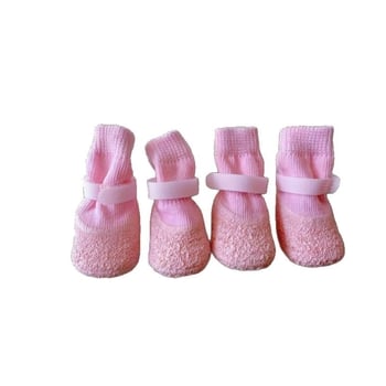 Kutyák külső esőcipője: vízálló, csúszásmentes, kopásálló (polieszter keverék; Jiangsu eredetű; univerzális használat)