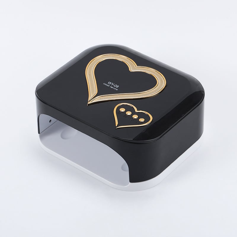 WY-08 manikűr lámpa, hordozható, újratölthető, 42 LED-del és lélegző fénnyel, Zhejiang eredetű