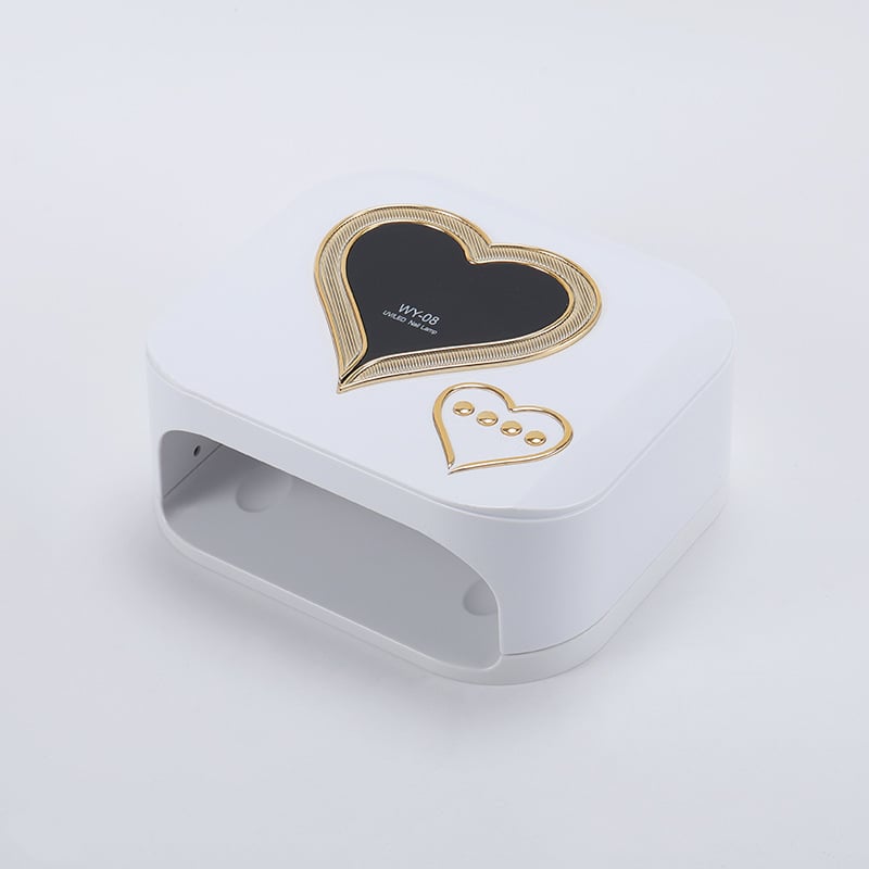 WY-08 manikűr lámpa, hordozható, újratölthető, 42 LED-del és lélegző fénnyel, Zhejiang eredetű
