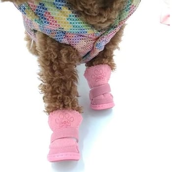 Háziállatcipő - Csúszásmentes, meleg PU anyag, rajzfilm stílus, univerzális illeszkedés