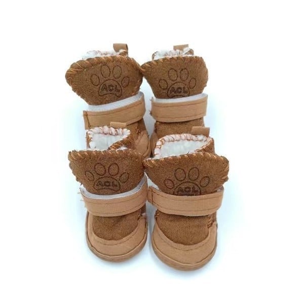 Háziállatcipő - Csúszásmentes, meleg PU anyag, rajzfilm stílus, univerzális illeszkedés