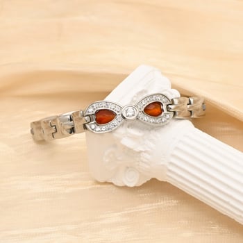 Titánacél karkötő elektroplattált felülettel, női személyes stílus — eredet Dongguan