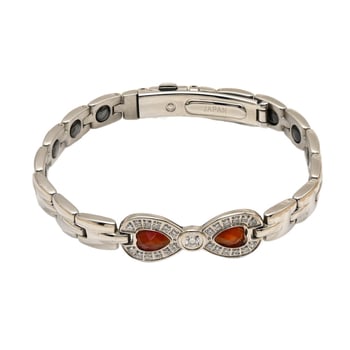 Titánacél karkötő elektroplattált felülettel, női személyes stílus — eredet Dongguan