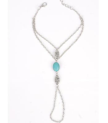 Mori-stílusú, egyszerű, üregesen faragott mintázatú karkötő nőknek, több rétegű