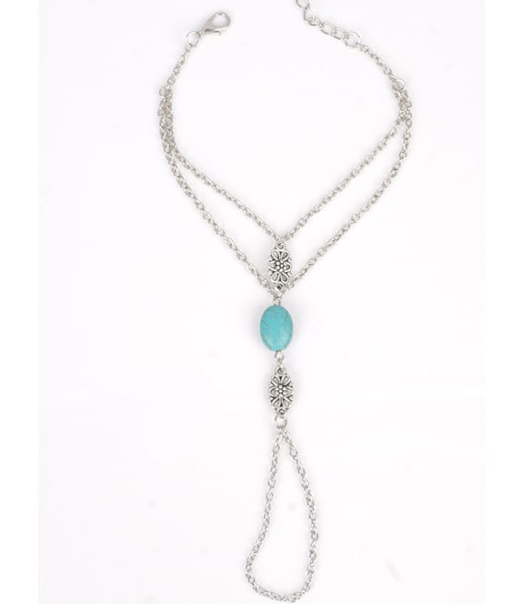 Mori-stílusú, egyszerű, üregesen faragott mintázatú karkötő nőknek, több rétegű